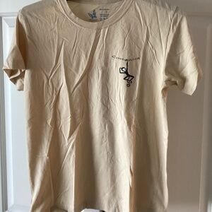 Costa Rica tee shirt in tan